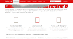 Desktop Screenshot of fontasy.de